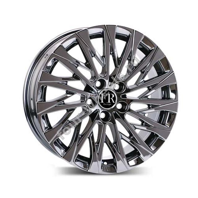 Диск FR REPLICA IVF-3103 7.5x17/5x114.3 D60.1 ET35 BVC (Black Chrome)
